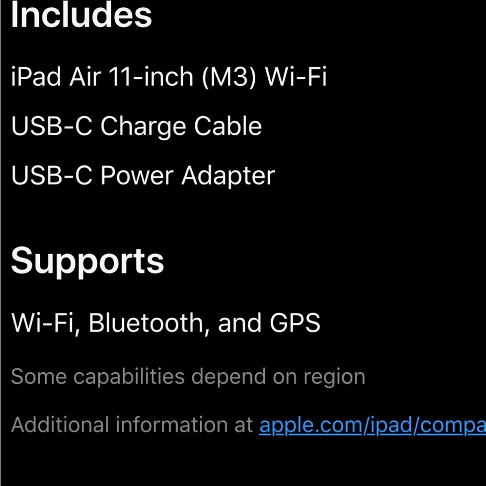 Apple iPad Air silver 128 gb